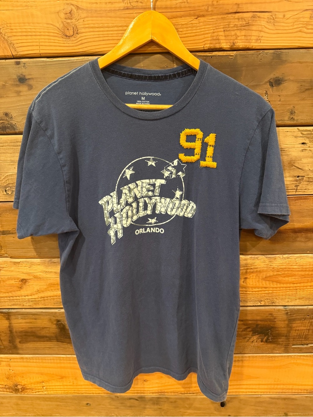Vintage Premium Planet Hollywood Orlando Unisex Tee - M